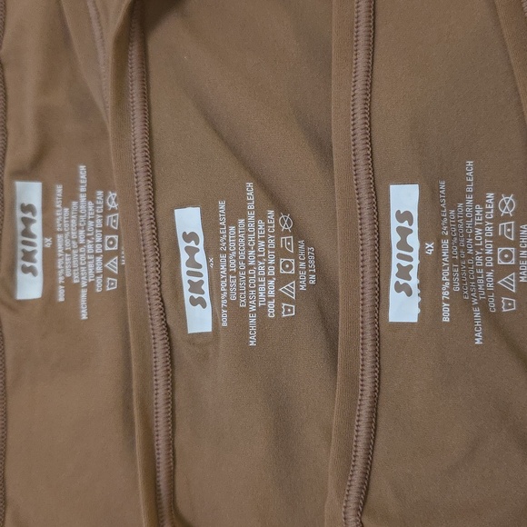 3pcs NWOT SKIMS Fits Everybody Cheeky Brief / 4X/OCHRE - Picture 3 of 12